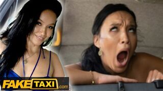 Fake Taxi Asian with a really pretty face and sexy body fucked in a taxi