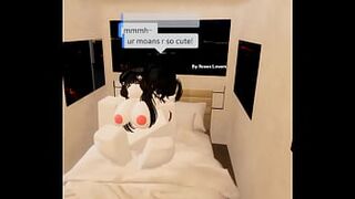 Lesbian emo girls fucking intensely in a camp car [Roblox Condo Sex] [Zeny x Kiwi]