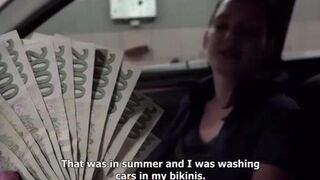 BROKE Car Washer Having Sex With Customer For Money