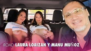 Creepy Man Records Two Colombian Lesbians Play With Pussy In The Backseat Of Taxi