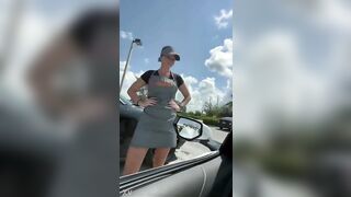 Dunkin Donuts Worker Gives Excellent Drive Thru Service