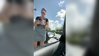 Dunkin Donuts Worker Gives Excellent Drive Thru Service