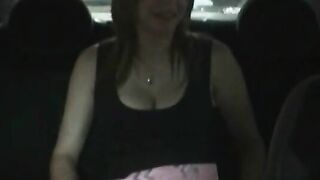 Classic Brunette MILF Loves Car Sex