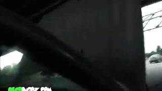 Ghetto Slut Gets Fucked By BBC On Side Of Highway