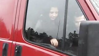 Vintage Couple Pulled Over For A Quick Fuck