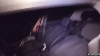 Huge Tit Asian Teasing In The Car